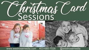 Christmas Card sessions West Rose Media